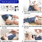 Cat Surgery Recovery Suit Onesie - Image 5