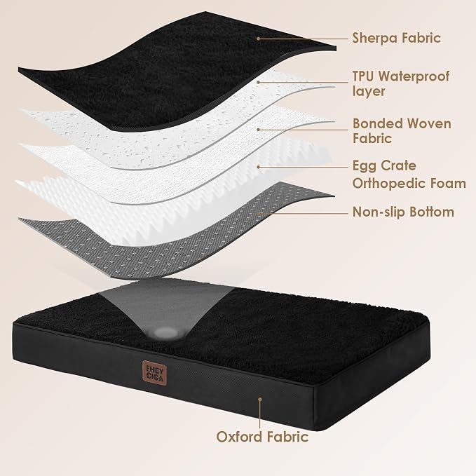 EHEYCIGA Orthopedic Medium Dog Beds - Image 4