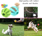 Sunglow 2 Pack Dog Toy Ball，Nontoxic Bite Resistant Teething Toys Balls - Image 5