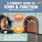 Purrfect Portal Meow Manor® Cat Door Interior Door - Image 3