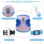 Cat Vest Harness and Leash Set for Walking Escape Proof, Adjustable Kitten - Image 5
