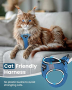 FAYOGOO Cat Harness, Cat Leash and Harness Set - Image 3