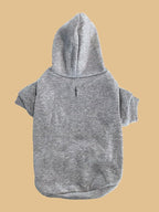 QWINEE Basic Dog Hoodie Sweatshirt Puppy Sweater Warm Cat Costumes Pet Clothes - Image 3