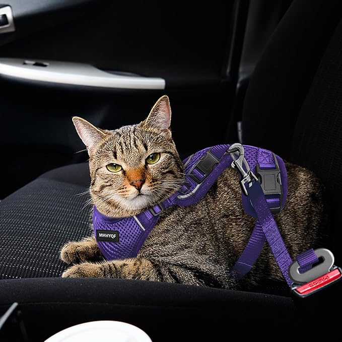Cat Harness and Leash Set, Soft and Breathable Vest - Image 4