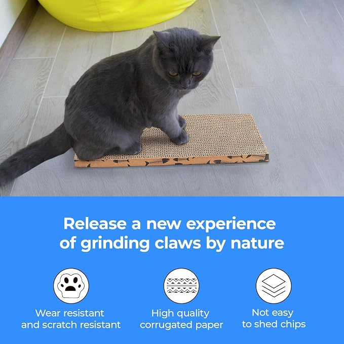 Mini Cat Scratching Board Small Cat Scratcher Cardboard Cat Scratchers - Image 4
