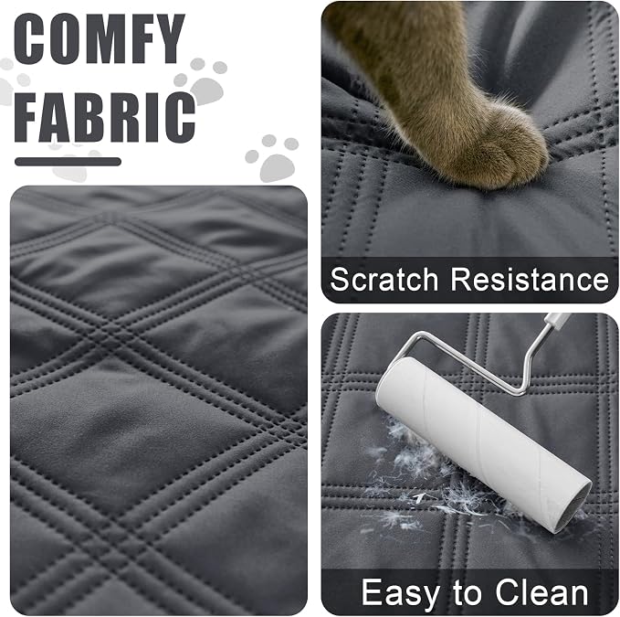 Smiry Waterproof Dog Bed Cover Blanket 40x70, Soft Reversible Pet Blanket - Image 4