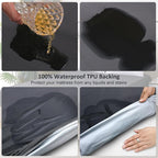 Waterproof Mattress Protector King, Fitted Sheet Style Breathable Mattress Cover - Image 3