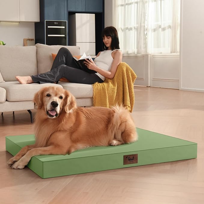 Outdoor Orthopedic Dog Bed for Medium Dogs & Cats, Waterproof Flat Pet Mat - Image 5