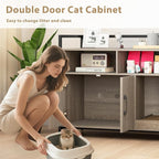 Giantex Cat Litter Box Enclosure - Image 4