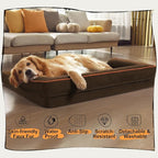 Extra Large Dog Bed-Orthopedic Waterproof XL Dog Bed - Image 6