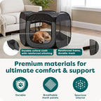 FurHaven Portable Pet Playpen for Dogs & Cats, Extra Large Indoor Kitten Playpen - Image 5