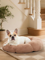 OhGeni 27 inches Calming Donut Dog & Cat Bed by OhGeni