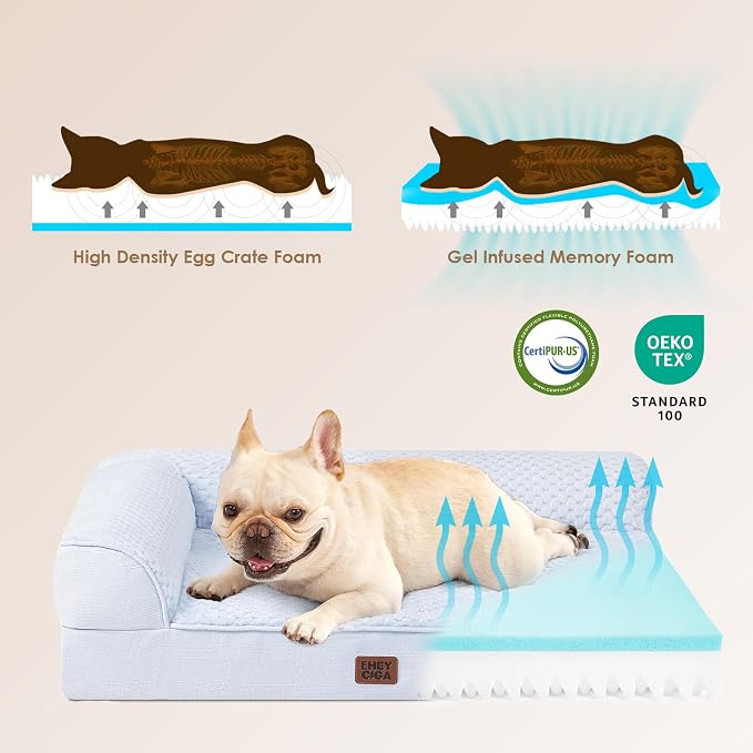 EHEYCIGA XXL Dog Bed Memory Foam, Orthopedic Giant Dog Bed Jumbo - Image 4