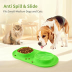 Small Size Puppy Dog Bowls: Food and Water Bowls Set - Image 5