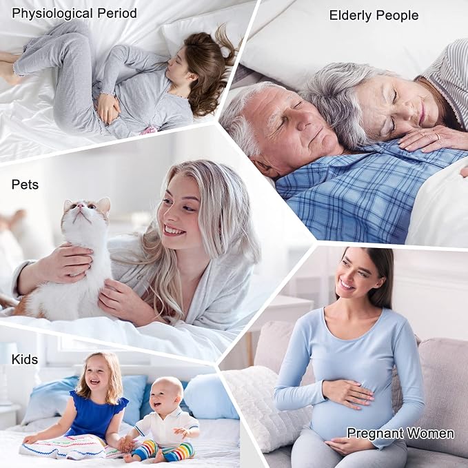 Twin Mattress Protector Waterproof, Fitted Sheet Style Breathable Mattress Cover - Image 3