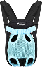 Pawaboo Pet Carrier Backpack, Adjustable Pet Front Cat Dog Carrier Backpack by Pawaboo