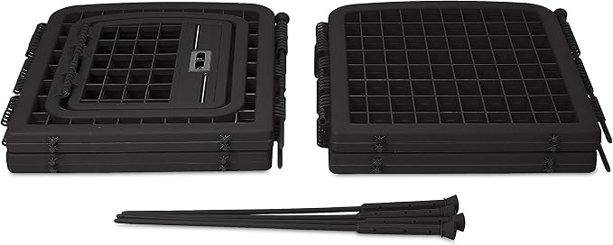 Amazon Basics 8-Panel Octagonal Plastic Pet Pen Fence Enclosure - Image 6