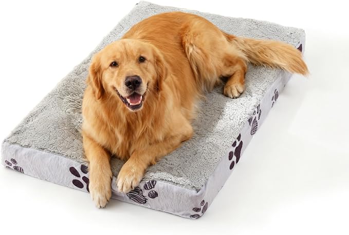 Waterproof Orthopedic Dog Bed for Extra Large Dogs 41x27x4 Inch by CAPTSNOOZE