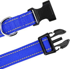 TagME Reflective Nylon Dog Collars, Adjustable Classic Pet Collar - Image 4