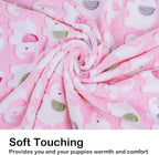 Dono 1 Pack 6 Dog Blankets, Soft Fluffy Fleece Pet Blanket Warm Sleep Mat Paw - Image 4