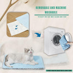 Two Uses'Cat Mat, Self Warming&Cooling Cat Mat.18 * 24in-Cooling Cat - Image 7