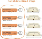 Large Dog Bed Orthopedic Washable: Beds Bolster XL Bed Medium Large Dogs Egg - Image 6