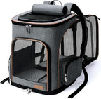 Lekereise Cat Backpack Expandable Pet Carrier Backpack by Lekereise