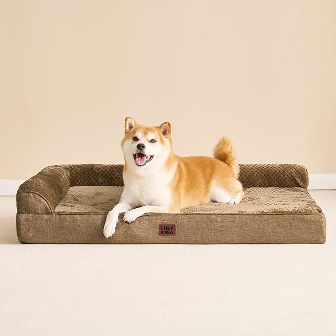 EHEYCIGA Orthopedic Dog Bed Medium Size Dogs, Memory Foam Dog Bed - Image 8