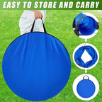 28 in 18 Foot Blue Extra Large Dog Agility Tunnel - Image 4