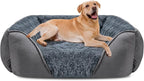 INVENHO XX-Large Dog Bed for Large Medium Small Dogs, Rectangle Washable Dog Bed by INVENHO