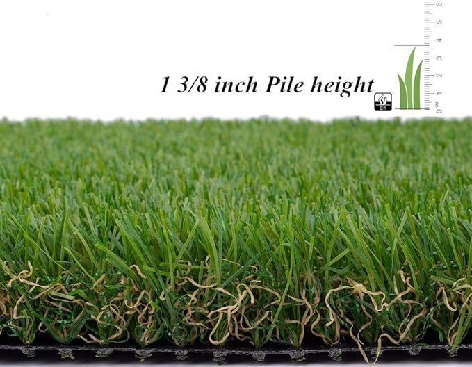 ALTRUISTIC Artificial Grass 5FTX17FT, Realistic Fake Grass Deluxe Turf - Image 7