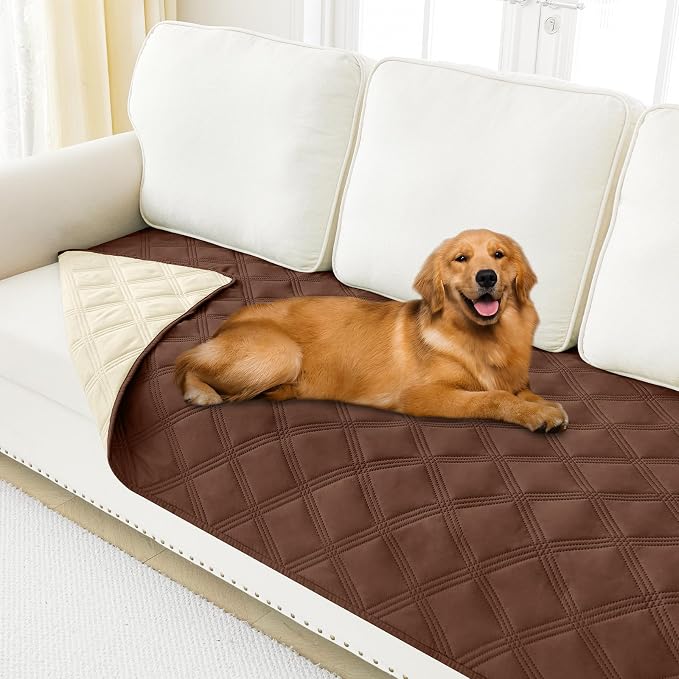 Smiry Waterproof Dog Bed Cover Blanket 40x70, Soft Reversible Pet Blanket by Smiry
