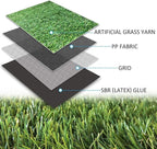 ALTRUISTIC Artificial Grass 1FTX31FT, Realistic Fake Grass Deluxe Turf - Image 3