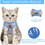 Cat Vest Harness and Leash Set for Walking Escape Proof, Adjustable Kitten - Image 2