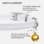 CollarDirect Leather Cat Collar - Image 4