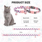 Breakaway Cat Collars for Girl Boy Cats, Spring Summer All Weather Cat Collar - Image 2