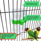 Hamiledyi Parakeet Water Dispenser 4pcs Automatic Bird Water Dispenser - Image 3