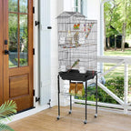 Yaheetech Bird Cage 64'' Medium Small Parrot Parakeet Bird Cages - Image 2