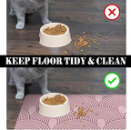 Dog Food Mats for Floors Absorbent, Pet Cat Food Mat - Image 4