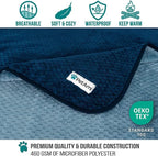 PetAmi Waterproof Dog Blanket, Leakproof XL Pet Blanket - Image 3
