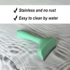 Pet Deshedding Tool with Curve Blade, Cat Grooming Brush, Tight V-shaped Teeth - Image 6