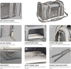 Henkelion Cat Carriers Dog Carrier Pet Carrier - Image 3