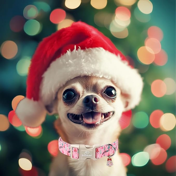 Christmas Dog Collar for Medium Dogs - Image 2