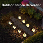 Paw Print Solar Lights - Image 6
