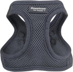 Downtown Pet Supply Step in Dog Harness No Pull, Charcoal by DowntownPetSupply