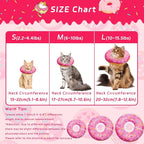 Cat Cone Collar Soft, Adjustable Cat Recovery Collars Spay Cones to Stop Licking - Image 2