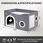 Heeyoo Cat House for Indoor Cats - Image 3