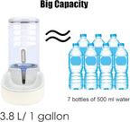 kathson Automatic Cats Water Dispenser 1 Gallon Gravity Dogs Water Station - Image 2