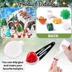 DIYDEC 32Pcs Christmas Miniature Figurines, Mini Resin Figurines to Hide Small - Image 7