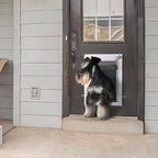 Baboni 3-Flaps Pet Door for Interior and Exterior Doors, Steel Frame and - Image 7